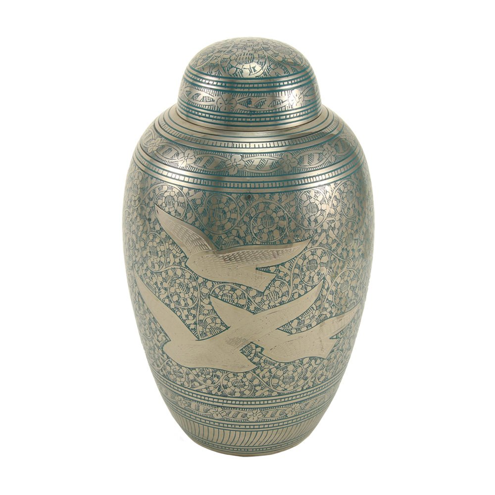 Portia Brass Urn