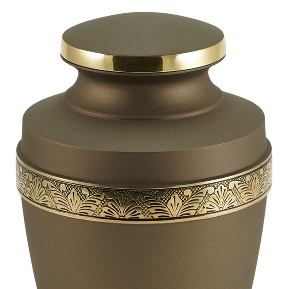 Hellenic Brass Urn