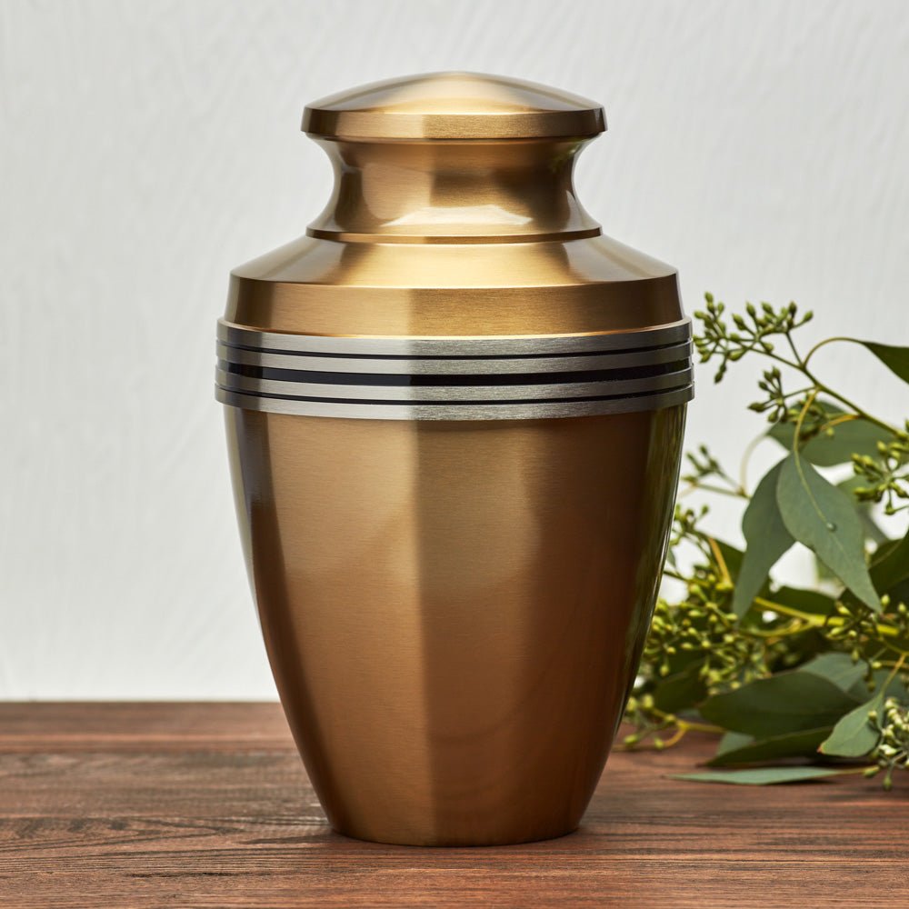 Hellenic Brass Urn
